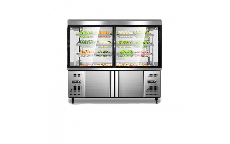 麻辣燙展示柜商用保鮮柜立式冷凍冰箱水果點菜柜展示柜冷藏