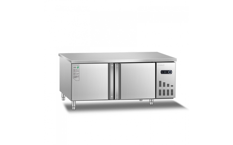 冷藏工作臺平冷保鮮臥式冰柜商用操作臺冰箱不銹鋼案板雙溫冷凍柜